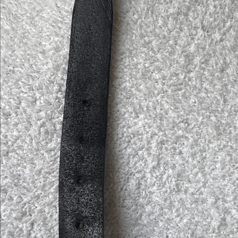 Hugo Boss Made In Italy Black Leather Belt 95-36 - Picture 6 of 7